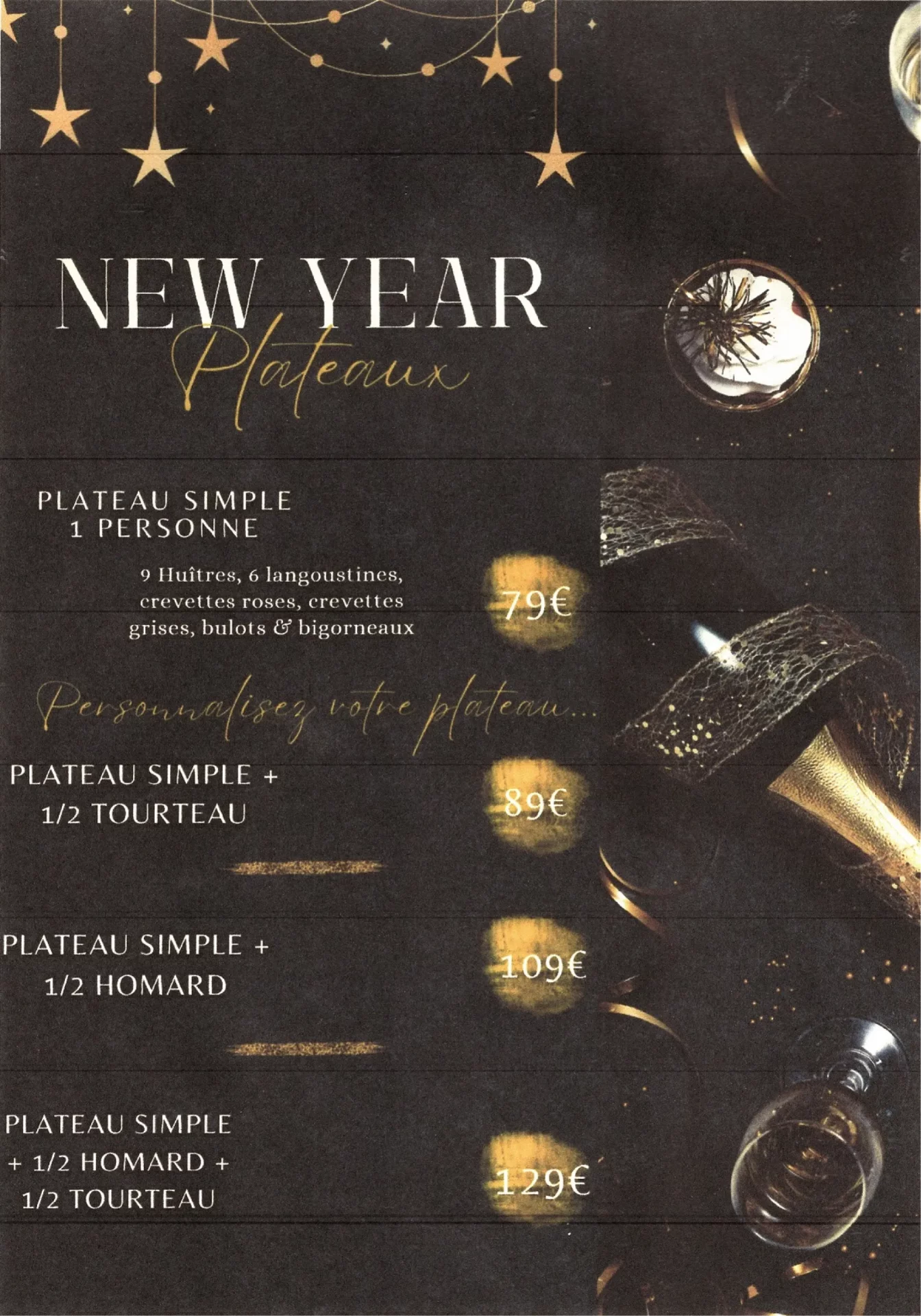 Le Querrien Restaurant De Fruits De Mer A Cancale Menu Saint Sylvestre 20250001 1